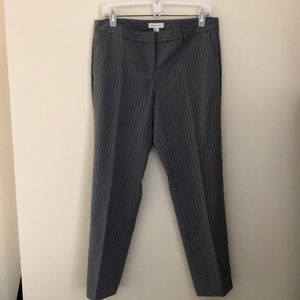 Women’s Grey Pinstriped Pants, S8